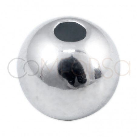 Bola lisa 6 mm plata 925 ml