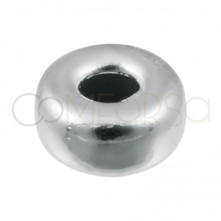 Donut 4 mm (1.5 int ) plata 925