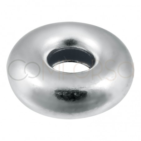 Donut 6 mm ( 2.1 int ) plata 925