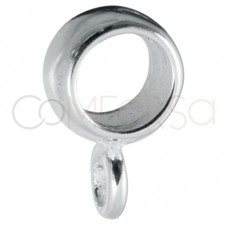 Sterling silver 925 spacer bead with jump ring 4 mm