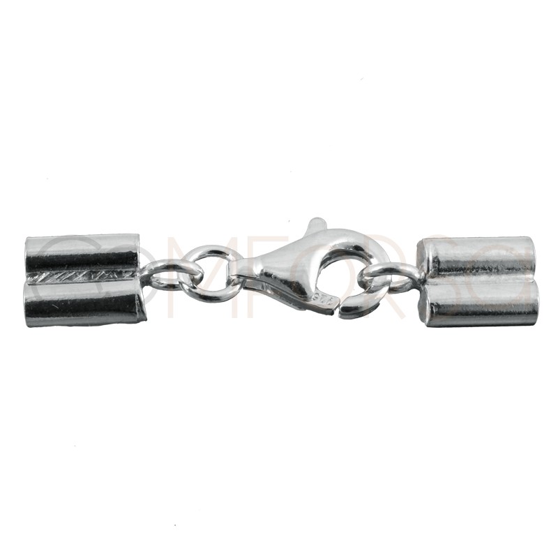 Buy Tubes clasps online : Sterling Silver 925 Hook Clasp with Closed Top  End Cap 2mm - Com-forsa S.L.