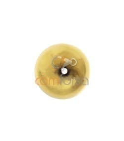 18kt Yellow gold round bead  7 mm
