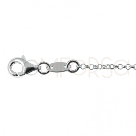 Sterling silver 925 Love bracelet 17cm + 3cm (extender)