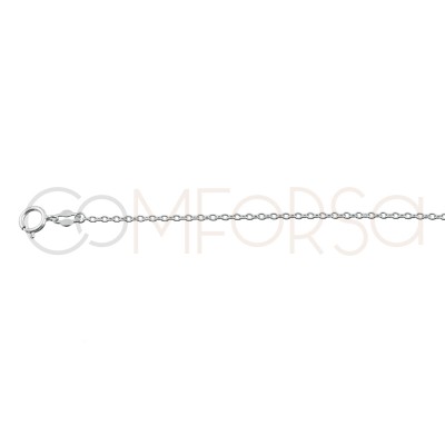 Sterling silver 925 choker with 5 customizable stars 40cm + 5cm (extender)