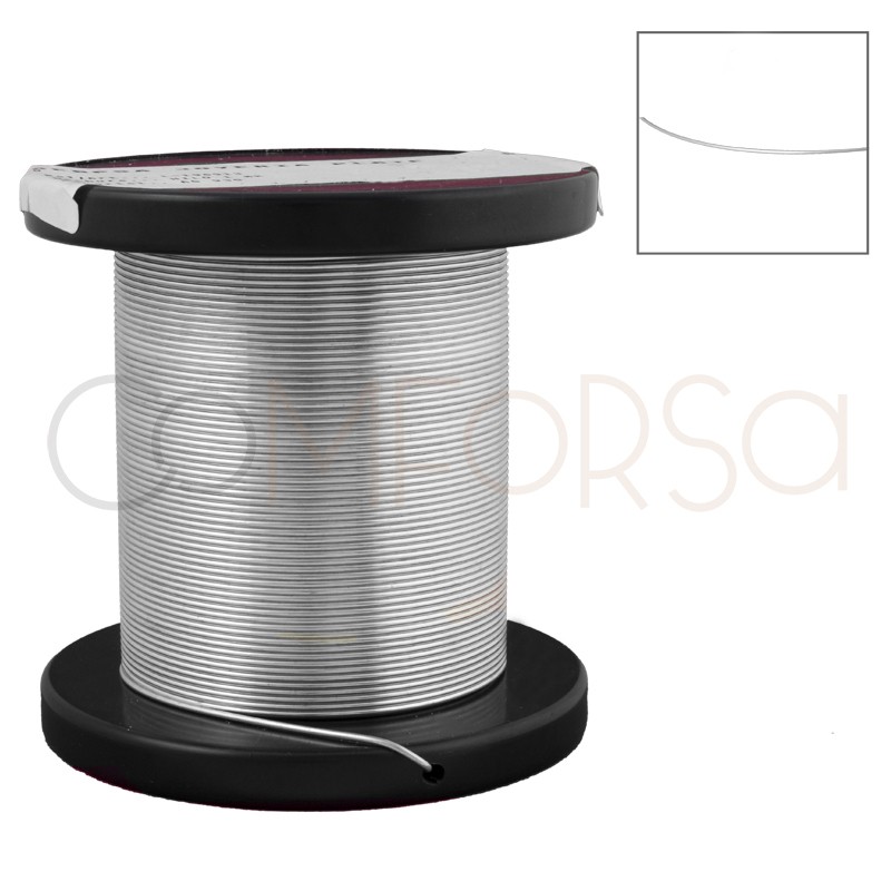 Semi-hard silver 930 wire 0.8 mm (grammes)