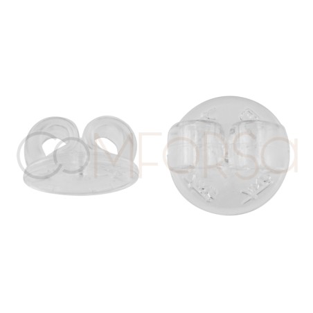 Plastic ear nut 8 mm