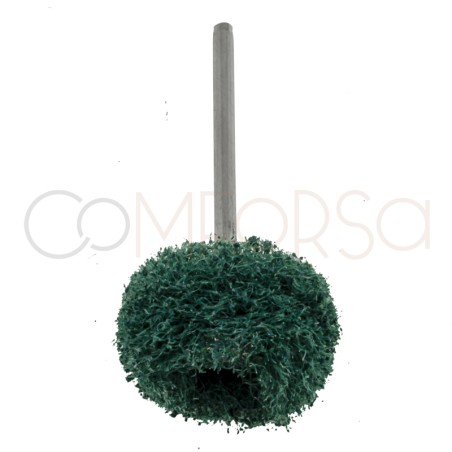 Scouring pad wheels