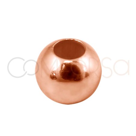 Gold plated Sterling silver 4 mm(1.5) round bead