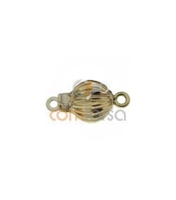 Broche bolita gallón 7 mm Oro 750 ml