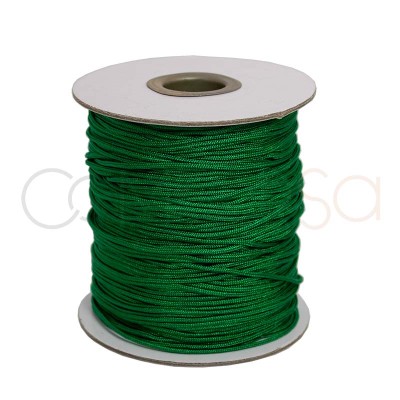 Light green braided nylon 1.5mm