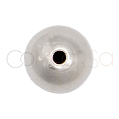 Sterling silver 925 smooth ball 12mm (2.5mm int.)