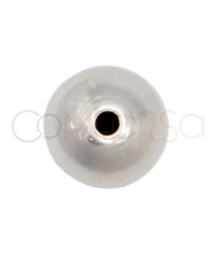 Sterling silver 925 smooth ball 12mm (2.5mm int.)