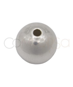 Sterling silver 925 smooth ball 12mm (2.5mm int.)