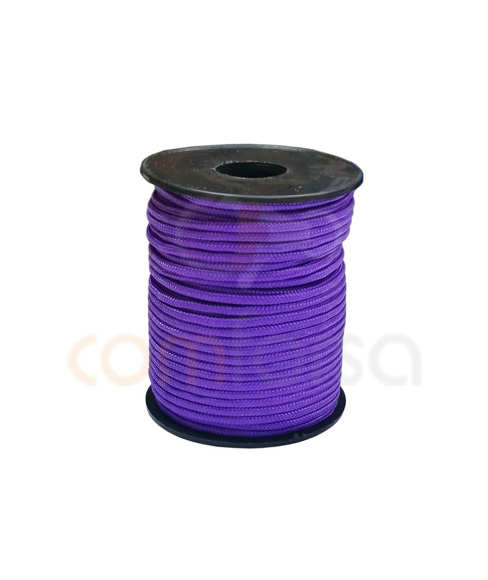 Cordón Paracaidista 3 mm Morado