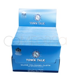 Town Talk Dinky Silver Polishing Cloth, Tiny Silver Cleaning Cloth, Travel  Size Silver Cloth, Silver Cloth, Stocking Fillermistry Gems,tt116 -  UK