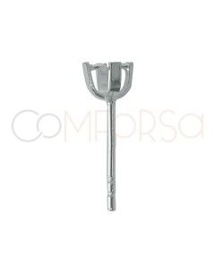 Cruceta con palillo 5-6 mm plata 925ml
