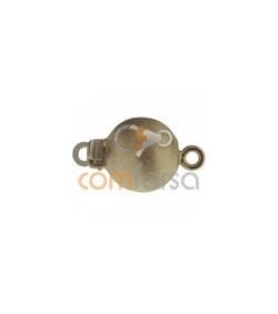 Broche bolita mate 8 mm Oro 750 ml