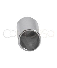 Tubo forrado con asa 6 x 3.6mm plata 925ml