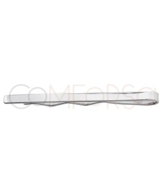 Pinza completa para corbata 4 x 62.5mm plata 925 ml
