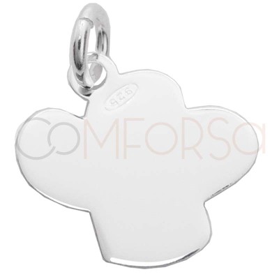 Dije gorro cocina 13x13mm Plata 925