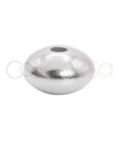 Sterling silver 925 Saucer bead round 3 mm (1 mm )