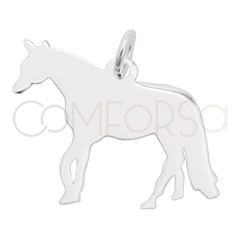 Comprar Chapas para personalizar online : Colgante gato sentado 15 x 15mm  Plata 925 - Com-forsa S.L.