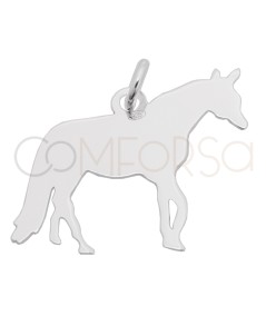 Dije caballo 21 x 15mm Plata 925