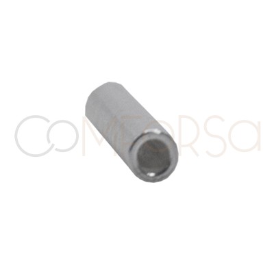 Tubo 0.9 (int) x 4 mm plata 925 ml