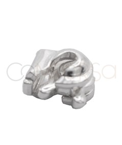 Sterling silver 925 pin closure 3 x 5 mm