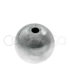 Sterling silver 925 smooth ball 12 mm