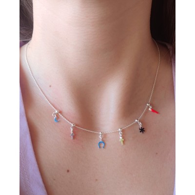 Sterling silver 925 adjustable choker 50cm