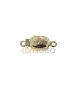 Broche 8x5.5mm Oro 750 ml