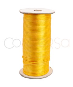 Hilo satén Amarillo 2mm