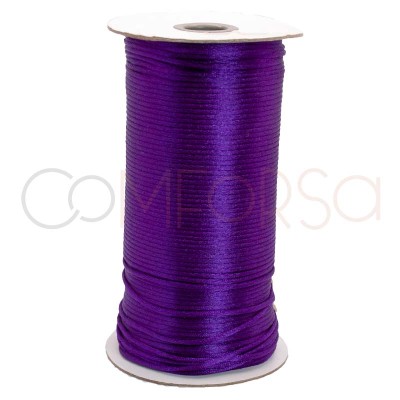 Hilo satén Morado nazareno 2mm