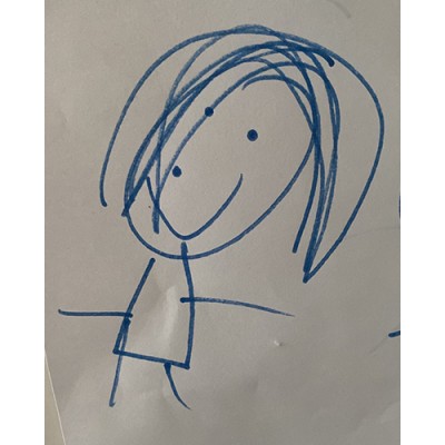 Dibujo infantil personalizable en entrepieza Plata 925