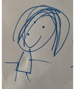 Dibujo infantil personalizable en entrepieza Plata 925