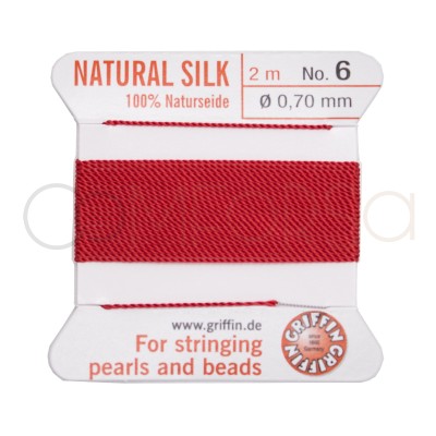 Buy Japanese silk online : Japanese Green Silk Cord 0.8mm (sold per meter)  - Com-forsa S.L.