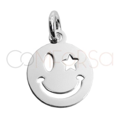 Sterling silver 925 smiley...