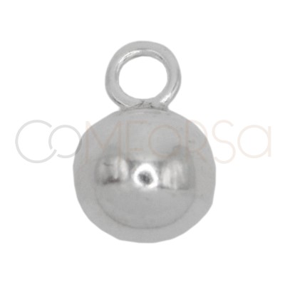 Bola con anilla 7mm plata 925ml