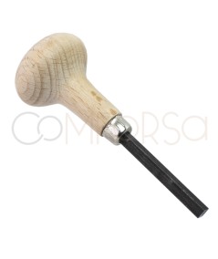 Wooden cabochon pusher with flat tip The Beadsmith