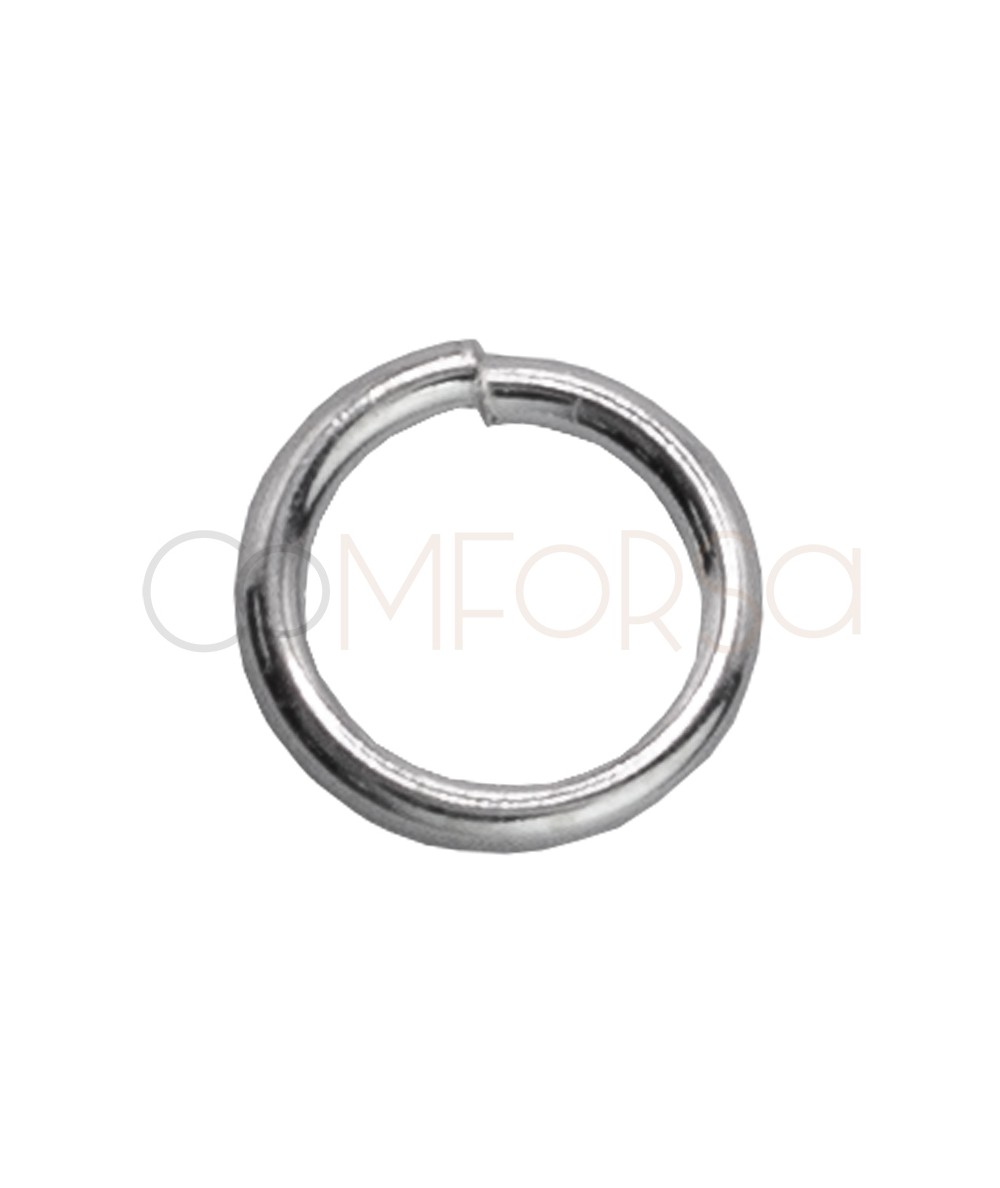Anilla abierta 6 mm plata 925ml