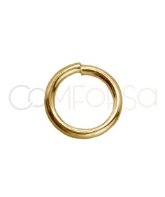 Sterling silver 925 gold-plated jumpring 3.5 mm