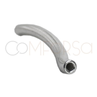 Tubo liso onda 2 mm (ext) x 25 (largo)