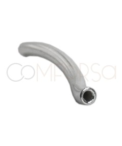 Tubo liso onda 2 mm (ext) x 25 (largo)