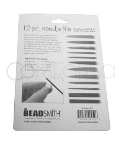 12 files set - The Beadsmith