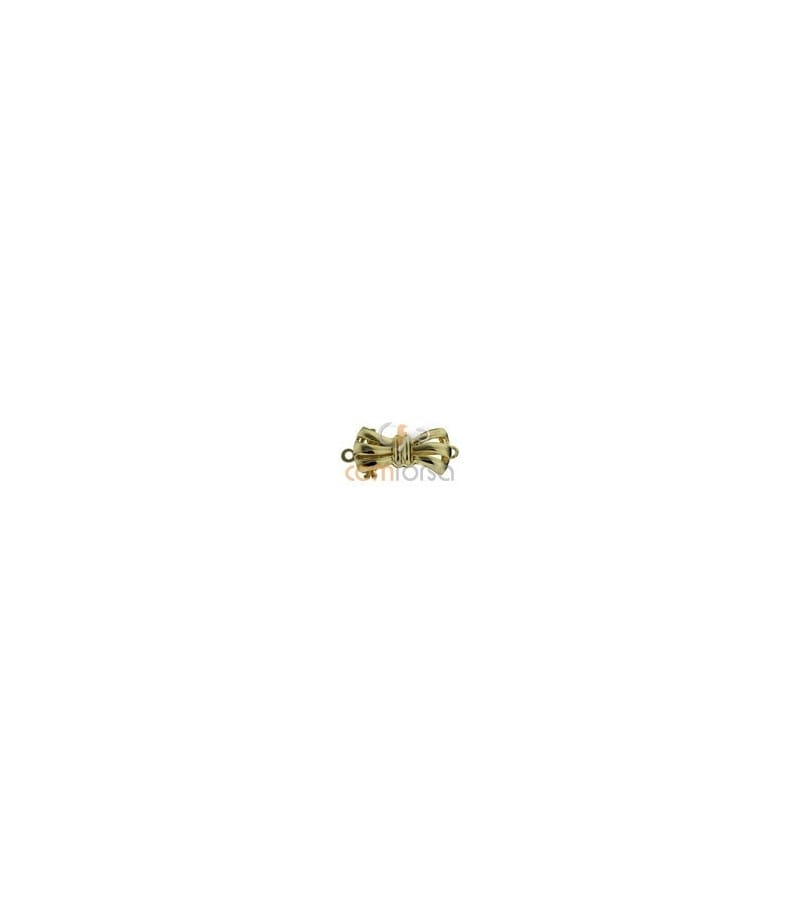 Broche lazo 17x9mm Oro 750 ml