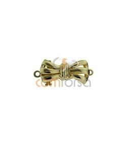 Broche lazo 17x9mm Oro 750 ml