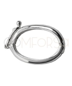 Acorta collar 18mm plata 925ml