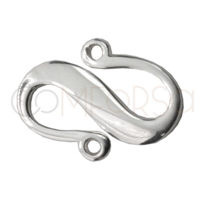 Cierre de gancho 7x13mm plata 925