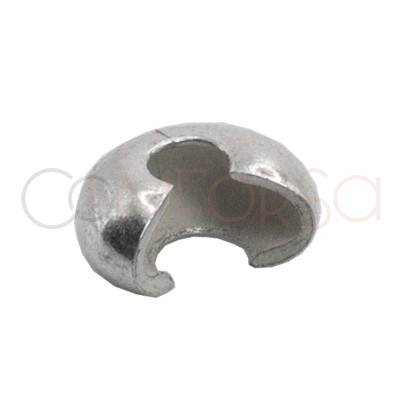 Cubre chafas 4mm plata 925ml